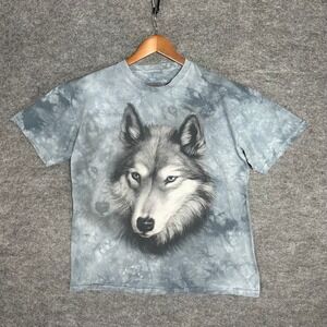 The Mountain Wolf Graphic T Shirt Men's Tie Dye Size XL